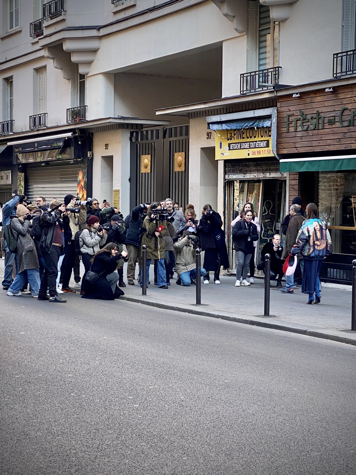 A real moment from a Sebienne Paris fashion season, archive photograph 45