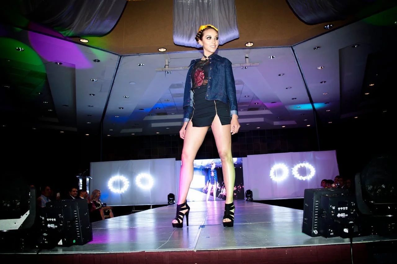A real moment from a Sebienne Paris fashion season, archive photograph 27