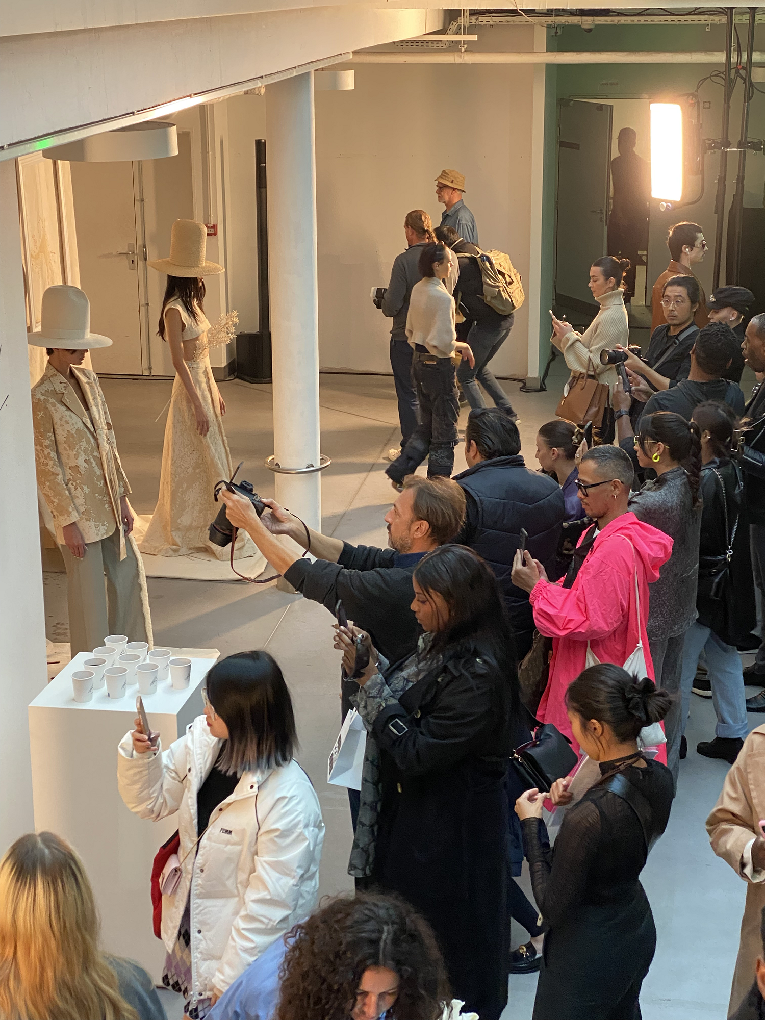 A real moment from a Sebienne Paris fashion season, archive photograph 12